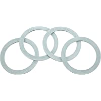 4 Paquetes Juntas de Anillo de Sellado de Licuadora Junta de Anillo en Forma O Junta Tórica de Sello de Goma Compatible…
